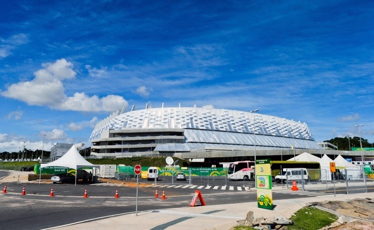 7. Sân Arena Pernambuco ở Recife có sức chứa 46.000 ghế.